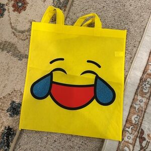 Set of 11 Yellow Emoji Tote Bags